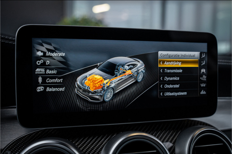 Mercedes-Benz C-Klasse Coupé AMG C63 S Premium Plus Pack - Carbon Pakket | Panorama | Burmester | Keramisch | Stoelkoeling | Memory