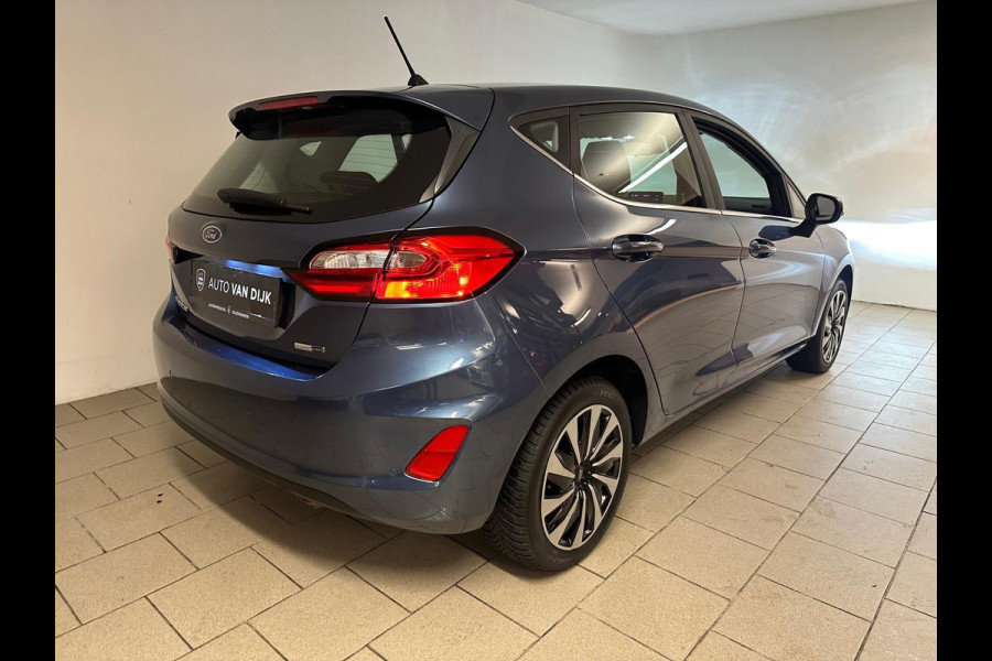 Ford Fiesta 1.0 EcoBoost Hybrid Titanium X 125PK MILD HYBRID AIRCO NAVI CRUISE APPLE CARPLAY VELGEN NIEUWSTAAT