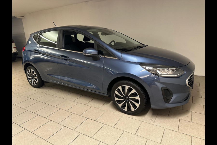 Ford Fiesta 1.0 EcoBoost Hybrid Titanium X 125PK MILD HYBRID AIRCO NAVI CRUISE APPLE CARPLAY VELGEN NIEUWSTAAT