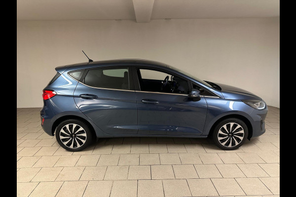 Ford Fiesta 1.0 EcoBoost Hybrid Titanium X 125PK MILD HYBRID AIRCO NAVI CRUISE APPLE CARPLAY VELGEN NIEUWSTAAT