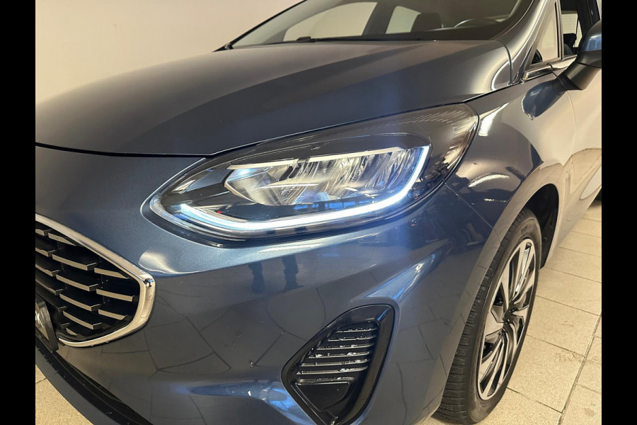 Ford Fiesta 1.0 EcoBoost Hybrid Titanium X 125PK MILD HYBRID AIRCO NAVI CRUISE APPLE CARPLAY VELGEN NIEUWSTAAT