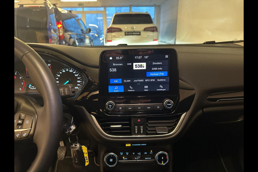 Ford Fiesta 1.0 EcoBoost Hybrid Titanium X 125PK MILD HYBRID AIRCO NAVI CRUISE APPLE CARPLAY VELGEN NIEUWSTAAT