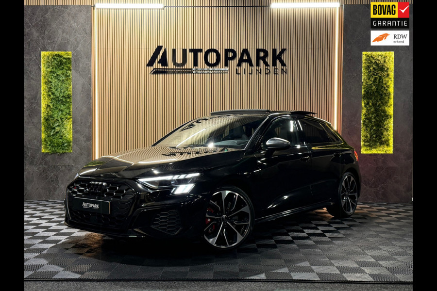 Audi S3 Sportback 2.0 TFSI quattro Edition One |PANORAMADAK|B&O|KEYLESS|CARPLAY|310PK|SFEERVERLICHTING|DEALER ONDERHOUDEN|2023 VOL
