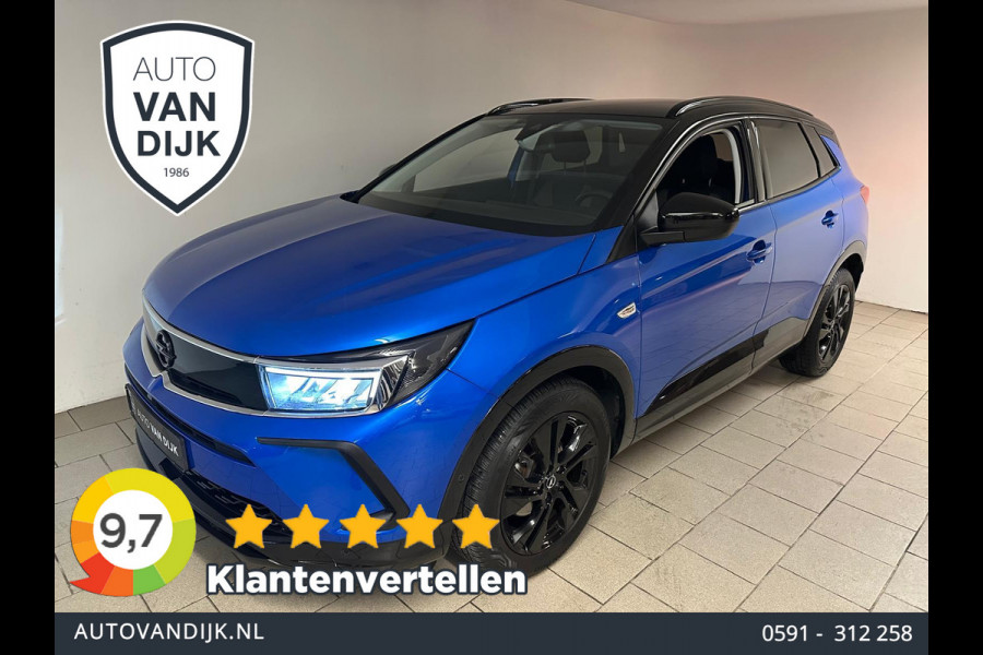 Opel Grandland 1.2 Turbo GS Line 130PK AIRCO CLIMA CRUISE NAVI VIA APP APPLE CARPLAY PDC SPORTINT VELG NIEUWSTAAT