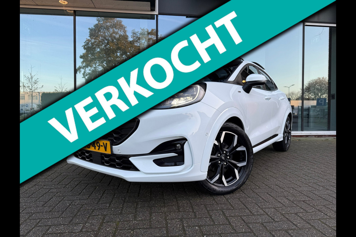 Ford Puma 1.0 EcoBoost 155 Hybrid ST-Line X First Edition - Pano/Schuifdak - Winterpakket - Navi - Half Leder