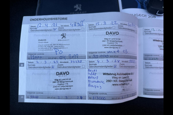 Peugeot 208 1.2 PureTech Blue Lion 1e Eigenaar|Navi|Airco|Cruise|D-Riem v.v. in 2024|N.A.P|PDC|Carplay|Nieuwe APK bij Aflevering