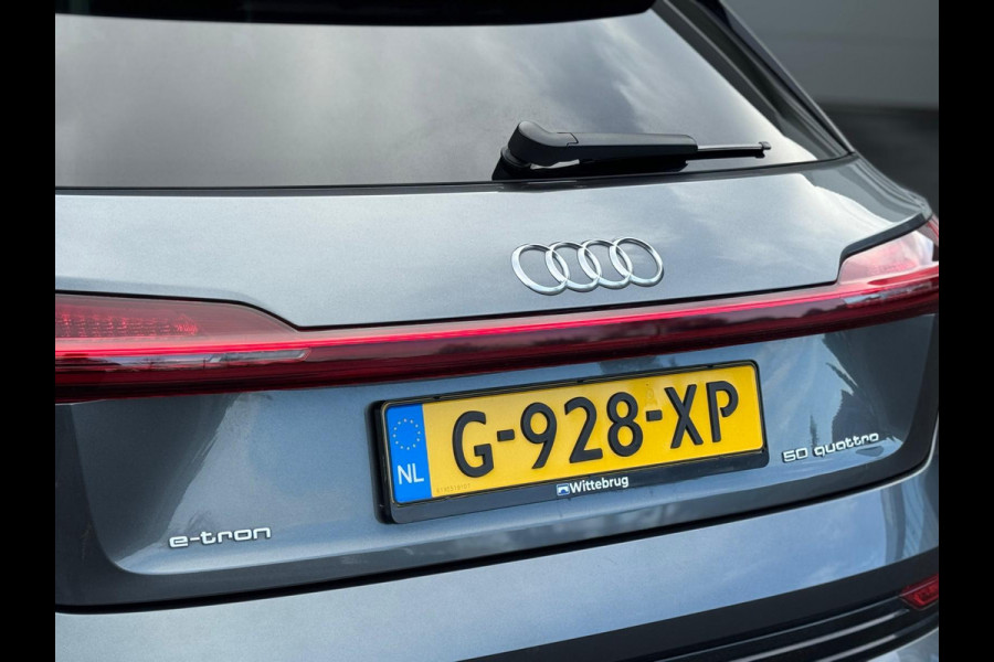 Audi e-tron E-tron quattro Launch edition Black 2x S - LINE, panoramadak, 1/2 lederen sportinterieur, vele opties, NL auto