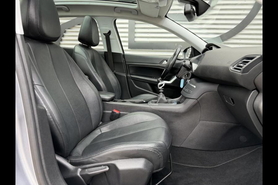 Peugeot 308 1.2 PureTech Blue Lease Executive 1e Eigenaar|Navi|Pano|D-Riem v.v.|Carplay|Clima|Leder|Cruise|N.A.P|APK tot 07-2026