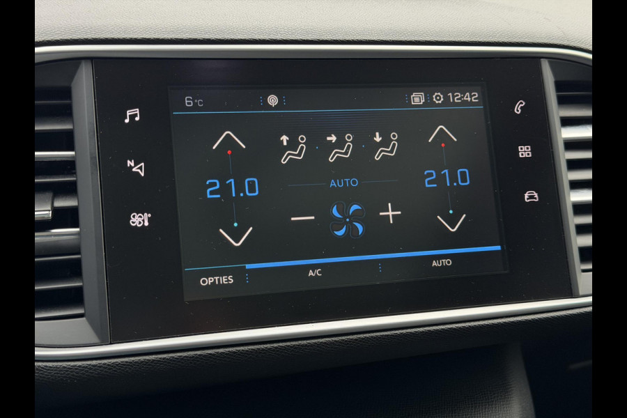 Peugeot 308 1.2 PureTech Blue Lease Executive 1e Eigenaar|Navi|Pano|D-Riem v.v.|Carplay|Clima|Leder|Cruise|N.A.P|APK tot 07-2026