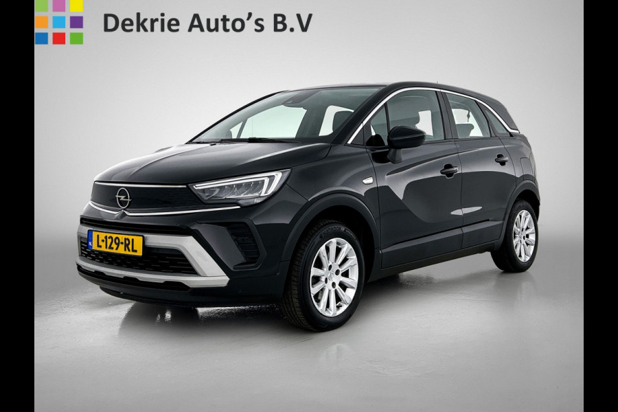 Opel Crossland 1.2 T 131PK Automaat Elegance / Distributie vv bij 89Dkm / Trekhaak / Cruise / Carplay / Lmv / Led / Ecc / Navi / Apk 03-2027