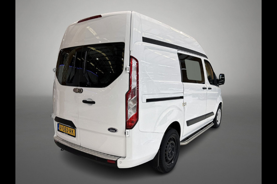 Ford Transit Custom 340 2.0 TDCI Trend Automaat Euro6 H2 3Pers. / Navigatie / Pdc./ Airco / Safety&Comfort pack / Driver assist / Stoelverwarming / Distributie vv.bij 36.126 KM / / Apk 11-2026