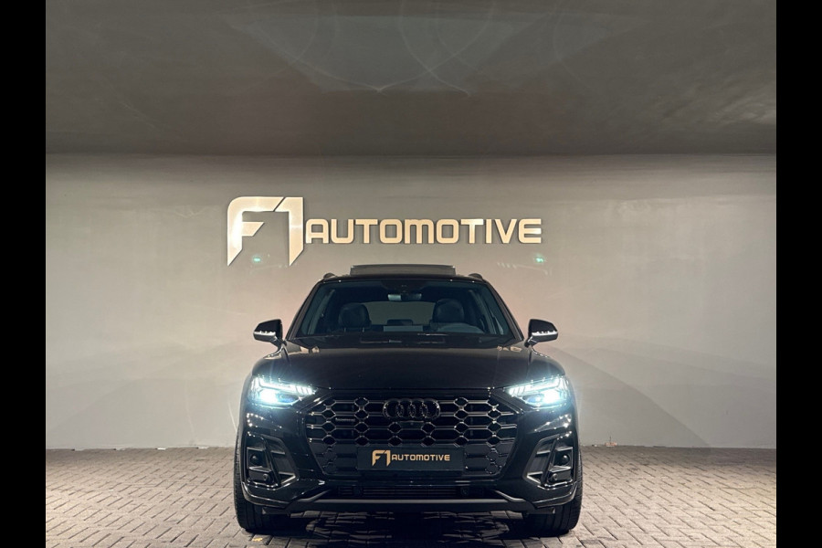 Audi Q5 50 TFSI e 3X S Line Pano|B&O|Trekhaak|Sfeer|Keyless