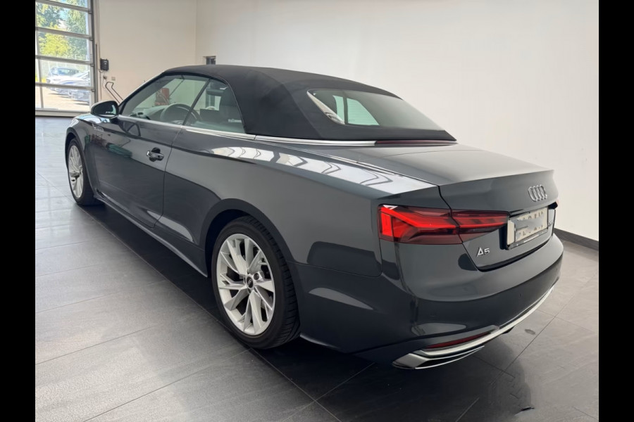 Audi A5 Cabriolet 40 Tfsi S-Tronic (150kW/204pk) ** MATRIX, LEDER, VIRTUAL, NEKVERW, 18-inch LMV, ADAPT. CRUISE ** 1e EIG - € 24.700,= onder NP ** ** INFORMEER OOK NAAR ONZE AANTREKKELIJKE FINANCIAL-LEASE TARIEVEN **