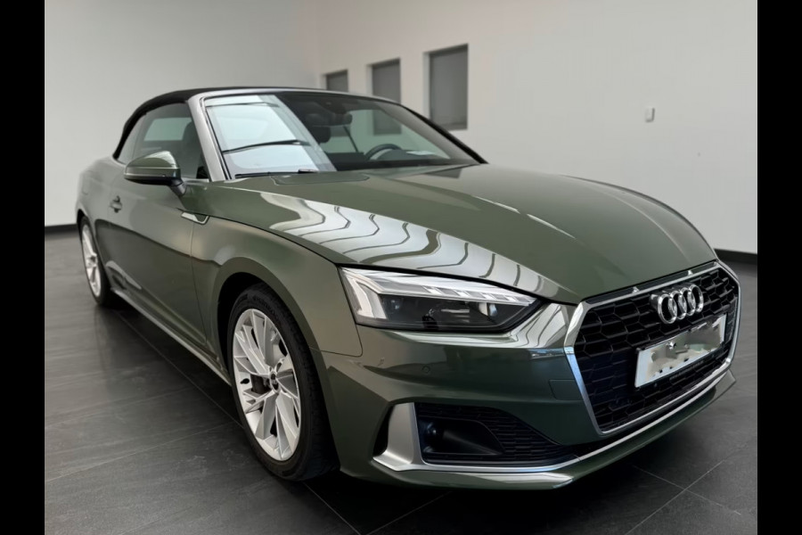 Audi A5 Cabriolet 40 Tfsi S-Tronic (150kW/204pk) ** MATRIX, LEDER, VIRTUAL, NEKVERW, 18-inch LMV, ADAPT. CRUISE ** 1e EIG - € 25.800,= onder NP ** ** INFORMEER OOK NAAR ONZE AANTREKKELIJKE FINANCIAL-LEASE TARIEVEN **