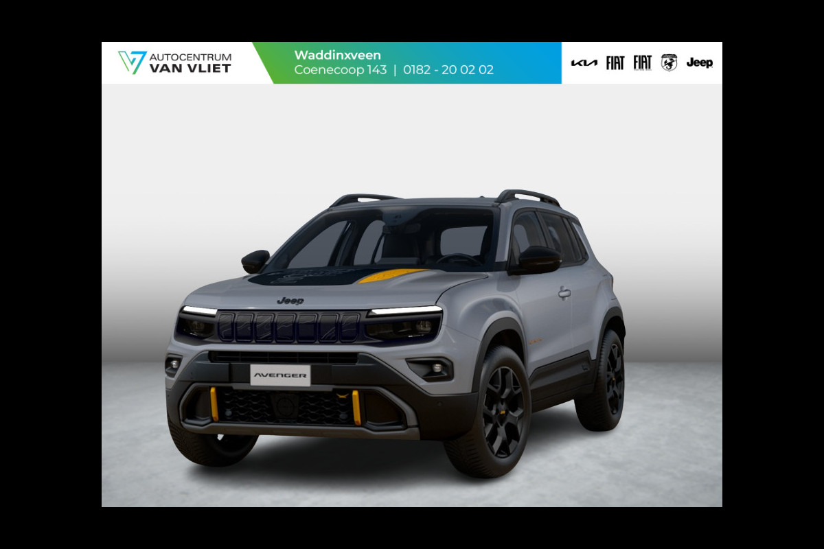 Jeep Avenger 1.2T 4xe The North Face | Actieprijs! | Clima | Apple Carplay | Adapt. Cruise | Elektr. A-Klep | Keyless | Navi | Stoel&Stuurverwarming