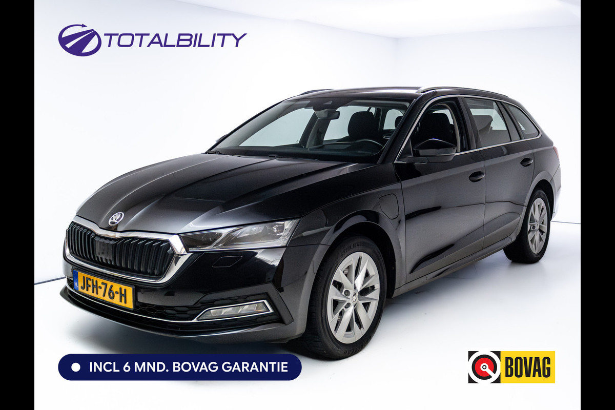 Škoda Octavia Combi 1.4 TSI iV PHEV Business Edition 150 PK | El.verstelb stoelen met geheugen | Trekhaak | Adaptive Cruise Travel assist, Head-up, Sfeerverlichting, App-Connect, Navigatie, Stoelverwarming