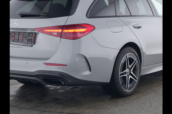 Mercedes-Benz C-Klasse Estate 300 e AMG Plug-In Hybride AMG Line | Night Pakket | Memory Voorstoelen | Easy-Pack Achterklep | Stuur en Stoelverwarming. Inclusief 24 maanden Mercedes-Benz Certified garantie voor Europa.