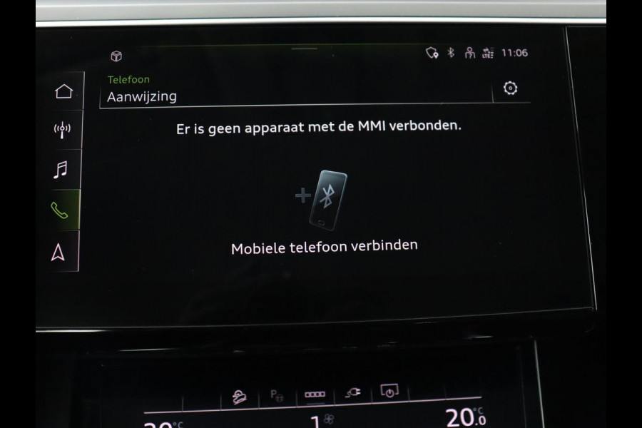 Audi e-tron 55 quattro edition 95kWh | SOH 92% | Leder | Carplay | Trekhaak | Virtual Cockpit | Navigatie | Luchtvering | Parkeerhulp | Audi Sound | Cruise control