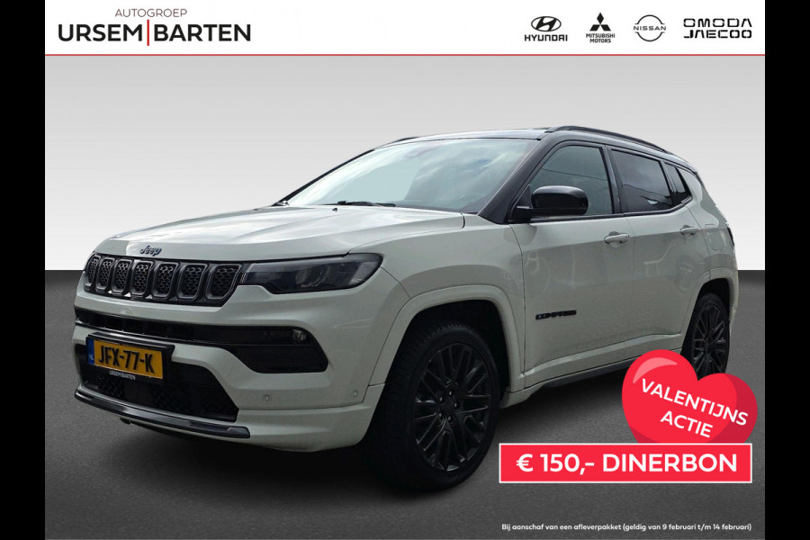 Jeep Compass 4xe 240 Plug-in Hybrid Electric S | Automaat | 4x4 | Volleder | Stoelen Elektrisch | Achtrijcamera/Parkeersensoren |