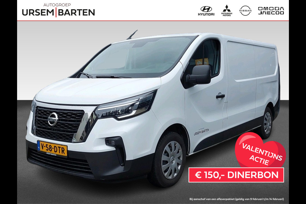 Nissan Primastar 2.0 dCi L2H1 Acenta Trekhaak, lat om lat betimmering, laadvloer en superlocking .