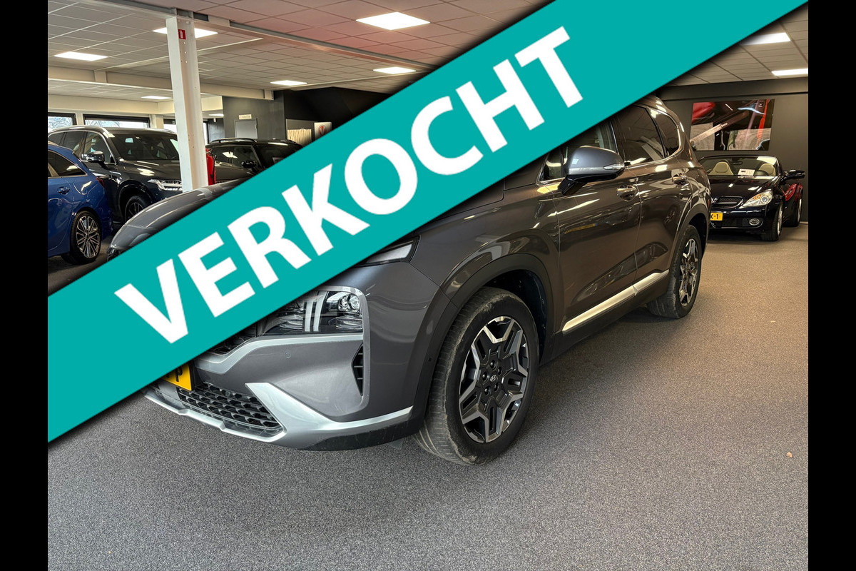 Hyundai Santa Fe 1.6 T-GDI PHEV Premium Sky 7persoons / leder / head-up / carplay / stoel koeling en verwarming