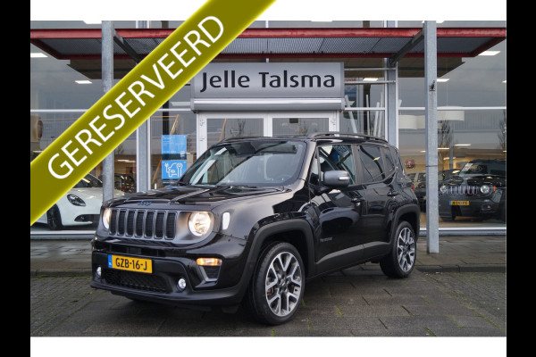 Jeep Renegade 4xe 240 Plug-in Hybrid Electric S │19'' velgen│Clima│Cruise│Camera│CarPlay Let op, rijdende auto niet altijd aanwezig!