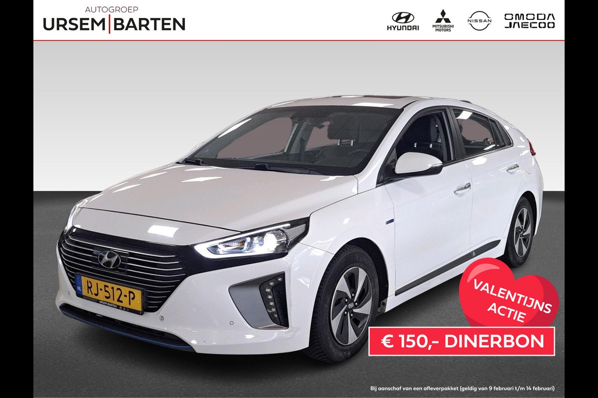 Hyundai IONIQ 1.6 GDi Premium Incl. Stoel en stuurverwarming | schuif-/kanteldak | Elektrisch verstelb. bestuurdersstoel met geheugen