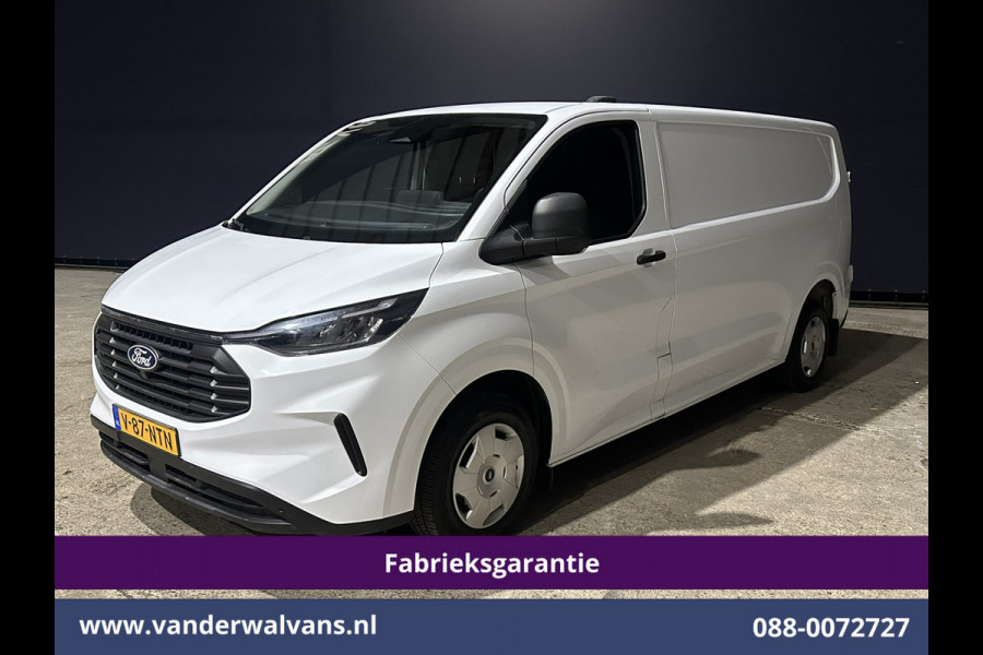 Ford Transit Custom 2.0 TDCI 136pk L2H1 Fabrieksgarantie Euro6 Airco | Camera | Apple Carplay | Cruisecontrol | LED Android Auto, Parkeersensoren, Verwarmde voorruit, Bijrijdersbank, 2800kg trekvermogen