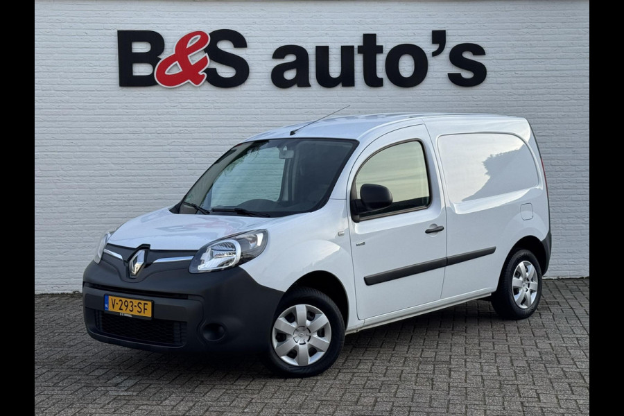 Renault Kangoo Z.E. Airco Dealeronderhouden Cruise control Navigatie Radio/CD Schuifdeur Parkeersensoren achter Dubbeldeurs