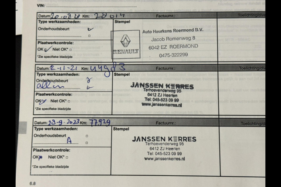 Renault Kangoo Z.E. Airco Dealeronderhouden Cruise control Navigatie Radio/CD Schuifdeur Parkeersensoren achter Dubbeldeurs