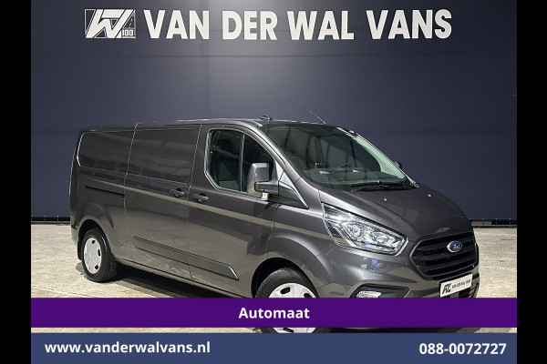 Ford Transit Custom 2.0 TDCI 131pk Automaat L2H1 Euro6 Airco | Camera | LED | Cruisecontrol | Trekhaak Verwarmde voorruit, Parkeersensoren, Bijrijdersbank