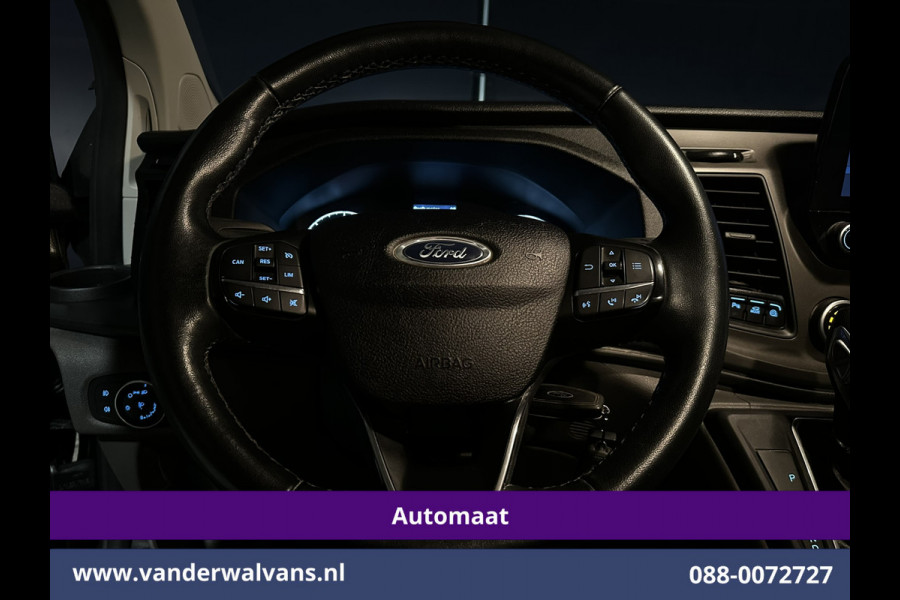 Ford Transit Custom 2.0 TDCI 131pk Automaat L2H1 Euro6 Airco | Camera | LED | Cruisecontrol | Trekhaak Verwarmde voorruit, Parkeersensoren, Bijrijdersbank