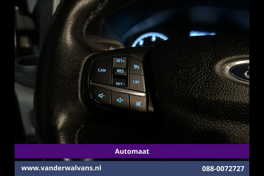 Ford Transit Custom 2.0 TDCI 131pk Automaat L2H1 Euro6 Airco | Camera | LED | Cruisecontrol | Trekhaak Verwarmde voorruit, Parkeersensoren, Bijrijdersbank