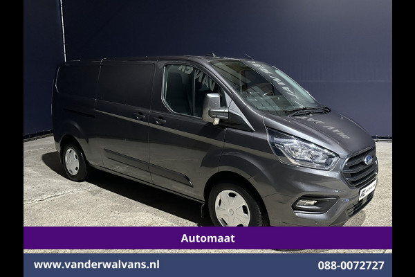 Ford Transit Custom 2.0 TDCI 131pk Automaat L2H1 Euro6 Airco | Camera | LED | Cruisecontrol | Trekhaak Verwarmde voorruit, Parkeersensoren, Bijrijdersbank
