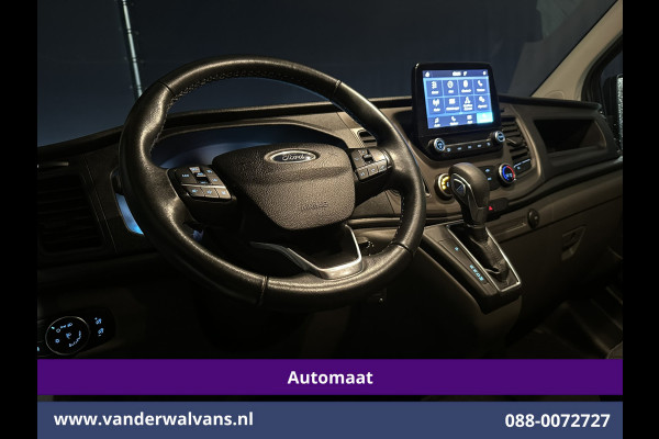 Ford Transit Custom 2.0 TDCI 131pk Automaat L2H1 Euro6 Airco | Camera | LED | Cruisecontrol | Trekhaak Verwarmde voorruit, Parkeersensoren, Bijrijdersbank