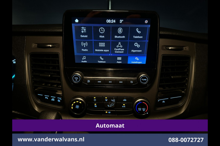 Ford Transit Custom 2.0 TDCI 131pk Automaat L2H1 Euro6 Airco | Camera | LED | Cruisecontrol | Trekhaak Verwarmde voorruit, Parkeersensoren, Bijrijdersbank