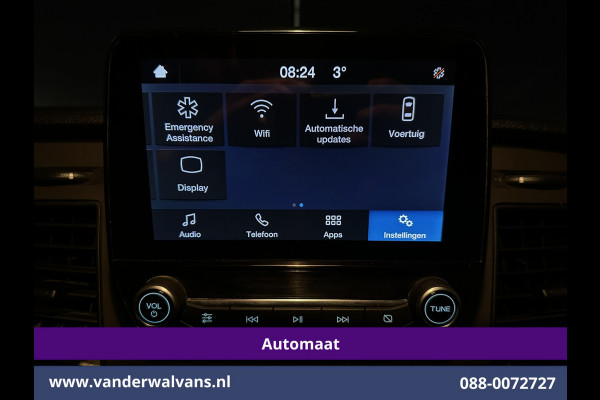 Ford Transit Custom 2.0 TDCI 131pk Automaat L2H1 Euro6 Airco | Camera | LED | Cruisecontrol | Trekhaak Verwarmde voorruit, Parkeersensoren, Bijrijdersbank
