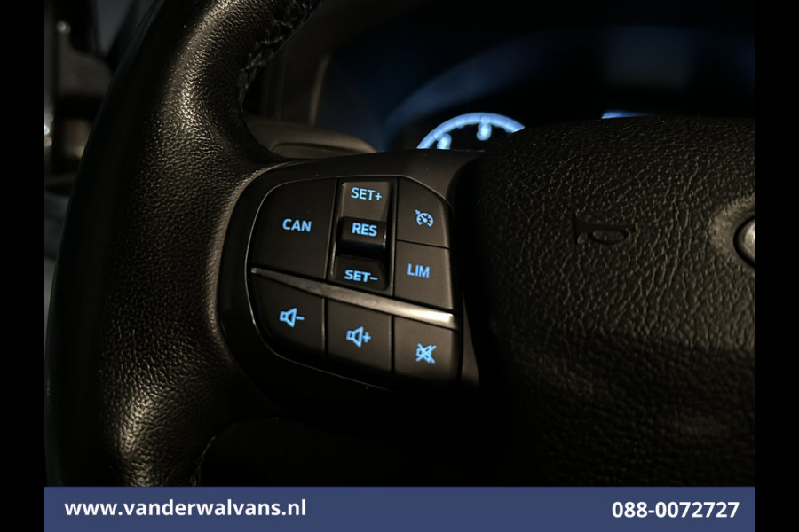 Ford Transit Custom 2.0 TDCI L1H1 Euro6 Airco | LED | Cruisecontrol | Verwarmde voorruit Parkeersensoren, Bijrijdersbank, 2500kg trekvermogen