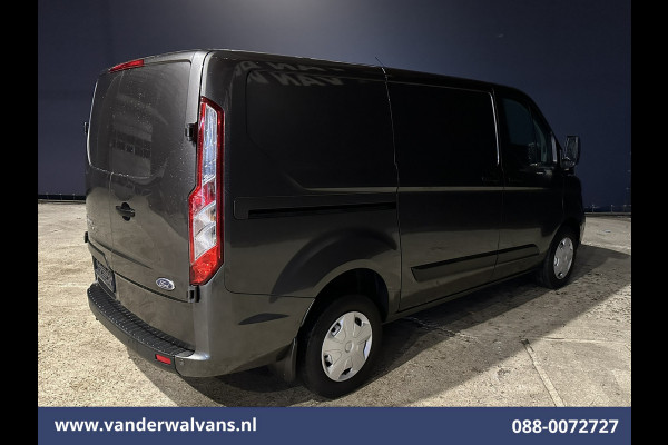 Ford Transit Custom 2.0 TDCI L1H1 Euro6 Airco | LED | Cruisecontrol | Verwarmde voorruit Parkeersensoren, Bijrijdersbank, 2500kg trekvermogen