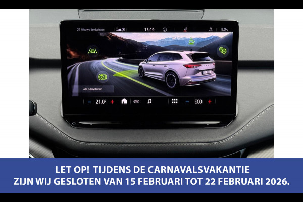 Škoda ENYAQ iV 80 Sportline, panoramadak, achteruitrijcamera, stoelverwarming, vele opties, 1 e eigenaar, NL auto met nap