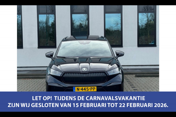 Škoda ENYAQ iV 80 Sportline, panoramadak, achteruitrijcamera, stoelverwarming, vele opties, 1 e eigenaar, NL auto met nap