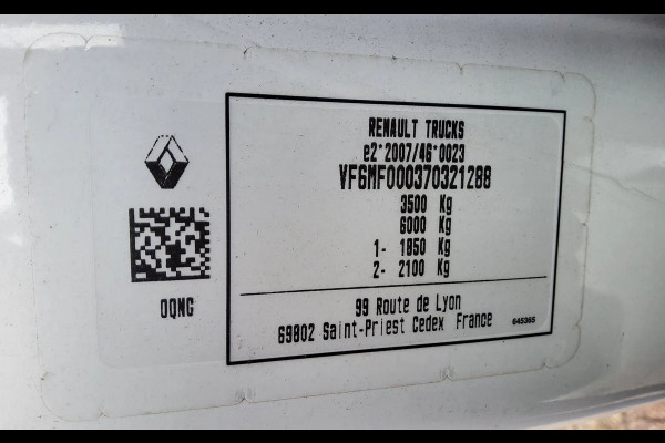 Renault Master 150.35 EURO 6 L2H2 GESLOTEN - VF6MF000370321288 - BELGISCHE PAPIEREN