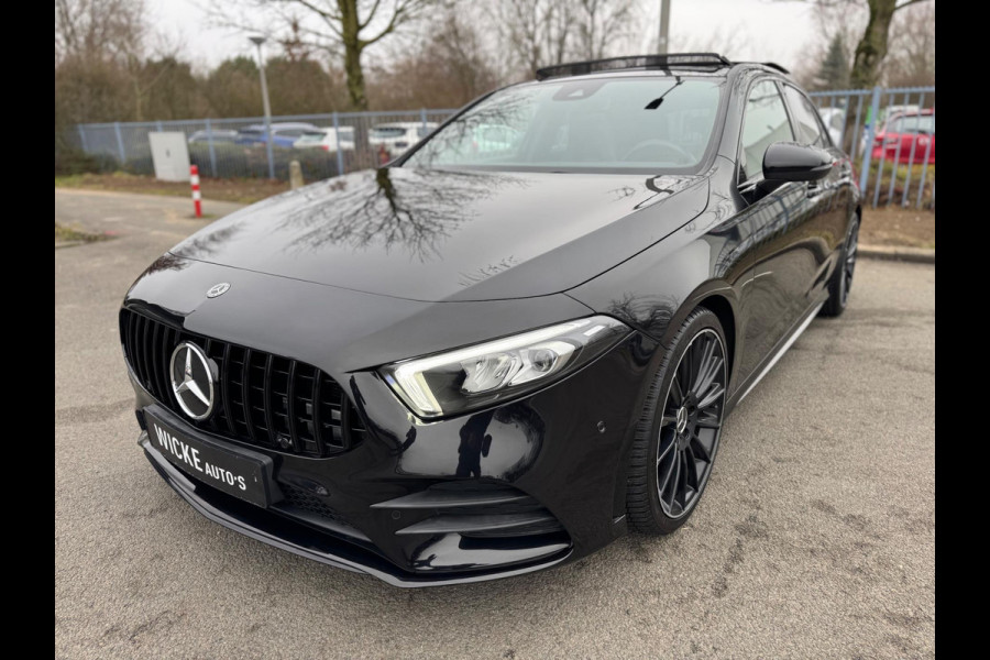 Mercedes-Benz A-Klasse 200 AMG Panorama Leder Camera Led Night pakket