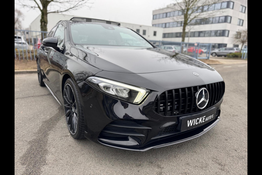 Mercedes-Benz A-Klasse 200 AMG Panorama Leder Camera Led Night pakket