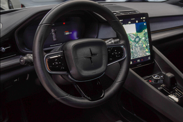 Polestar 2 Long Range Single Motor 78 kWh Pano 360 ° Pilot ACC Alcantara Stuurverwarming Memory seats Elektr. uitklapbare trekhaak Stoelverwarming voor & achter LM velgen