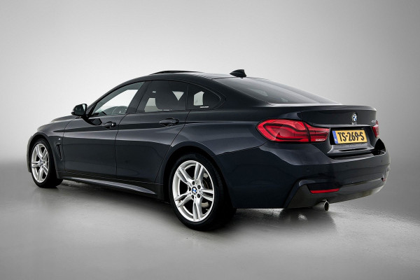 BMW 4 Serie Gran Coupé 418i High Executive (PANORAMADAK, STOELVERWARMING, CARPLAY, DEALER ONDERHOUDEN, GROOT NAVI, SPORTSTOELEN)