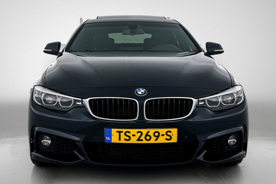 BMW 4 Serie Gran Coupé 418i High Executive (PANORAMADAK, STOELVERWARMING, CARPLAY, DEALER ONDERHOUDEN, GROOT NAVI, SPORTSTOELEN)