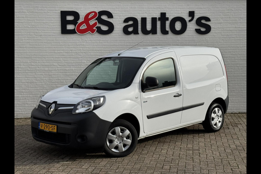 Renault Kangoo Z.E. Dealeronderhouden SOH 90% Airco Cruise control Navigatie Radio/CD Parkeersensoren achter Schuifdeur rechts