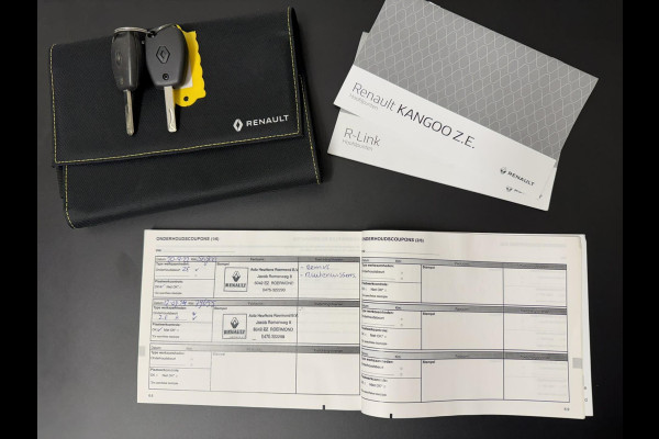 Renault Kangoo Z.E. Dealeronderhouden SOH 90% Airco Cruise control Navigatie Radio/CD Parkeersensoren achter Schuifdeur rechts