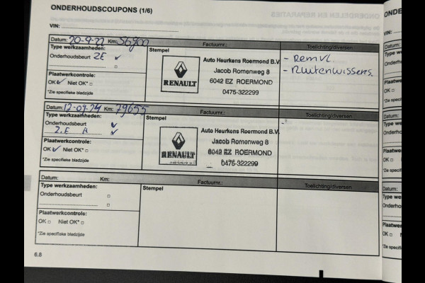 Renault Kangoo Z.E. Dealeronderhouden SOH 90% Airco Cruise control Navigatie Radio/CD Parkeersensoren achter Schuifdeur rechts